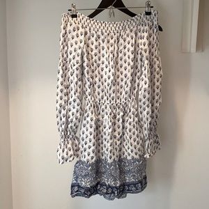 hollister strapless dress | size extra small